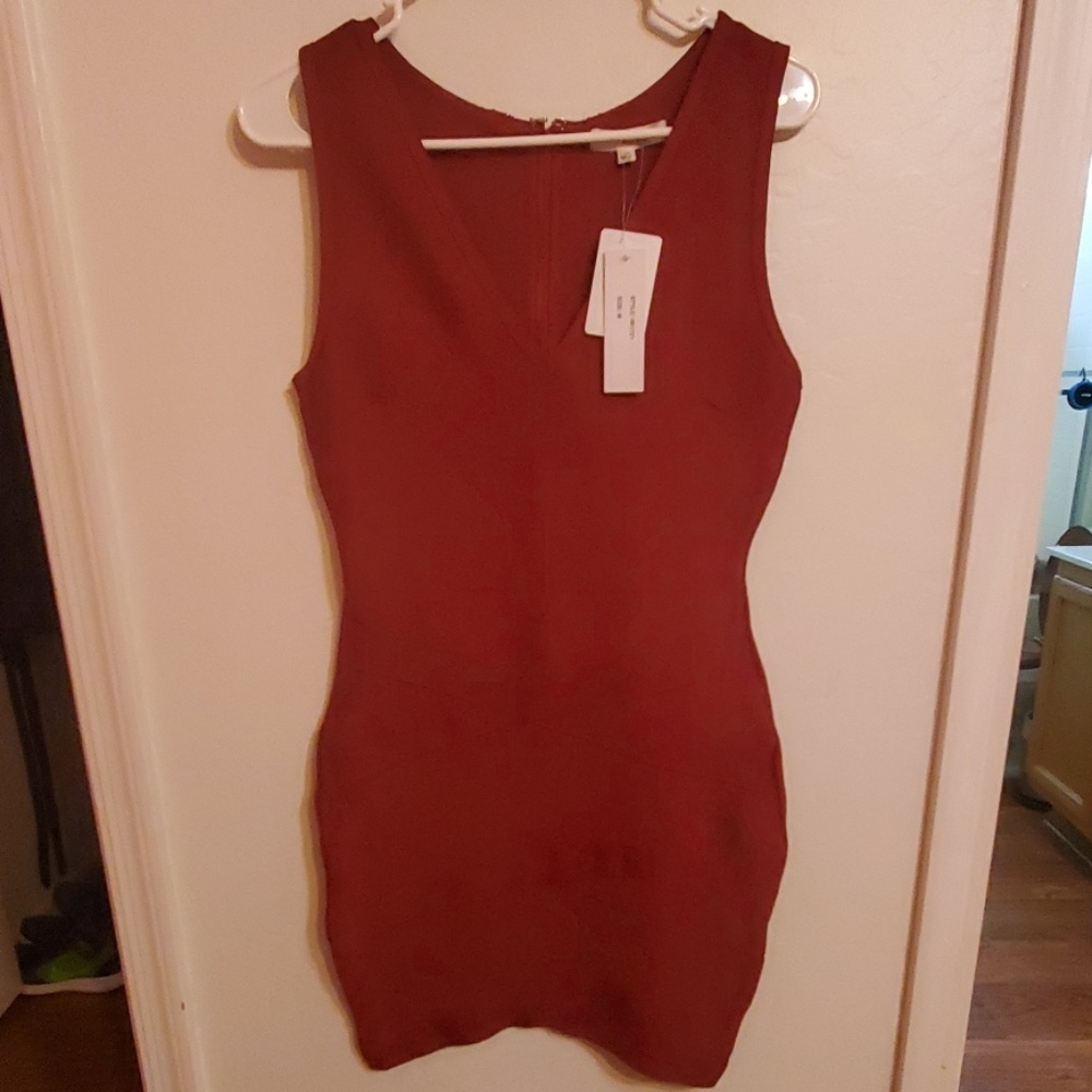 New with Tags - Great Material Dark Red Dress
